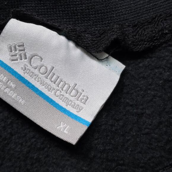 Columbia Sportswear Pullover Sweatshirt Men’s XL Black Casual - Picture 4 of 8